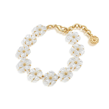 Capucine De Wulf Mermaid Garden Petite Riviere Bracelet, 7"